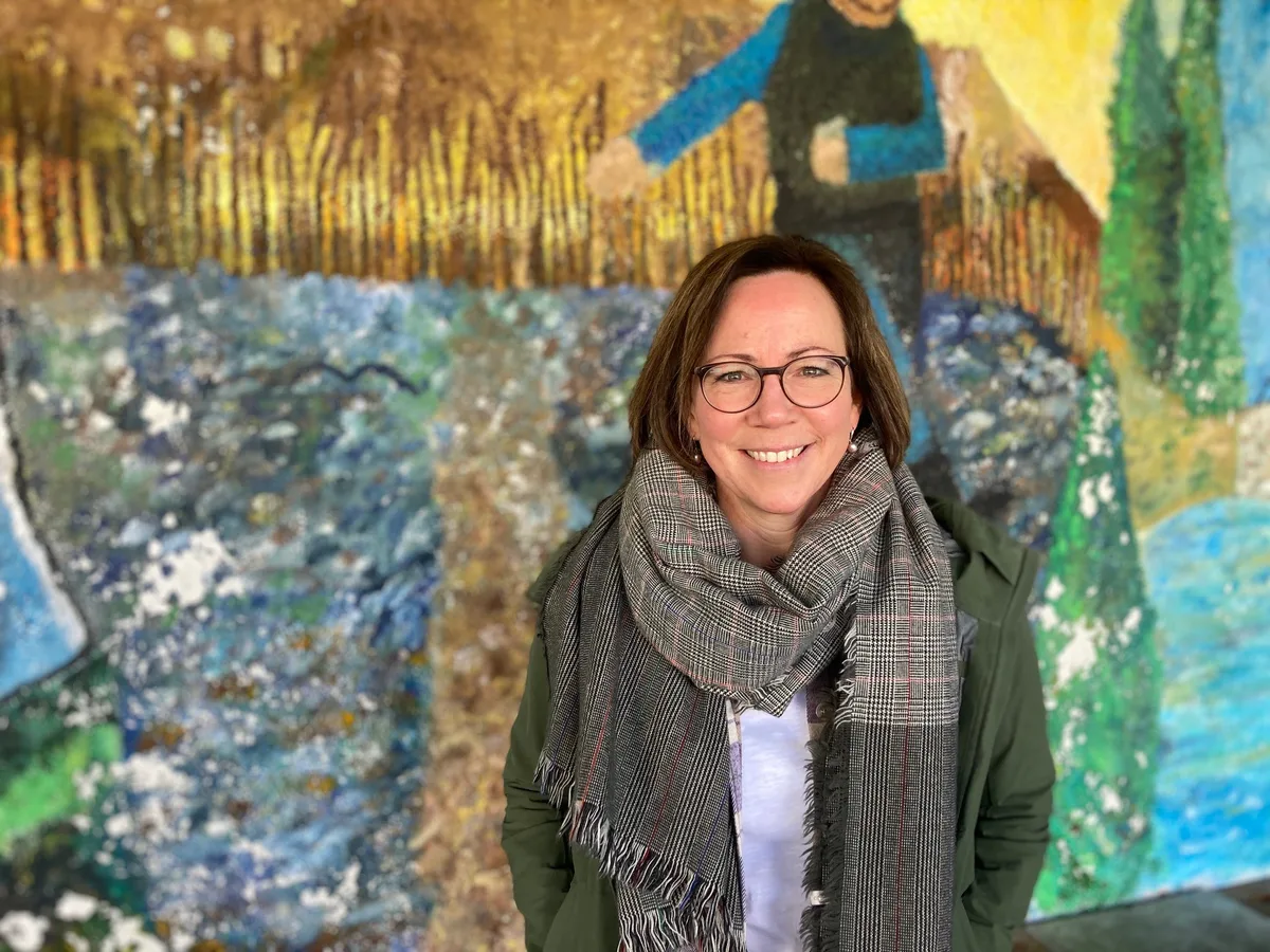 Die Mittelstufenlehrerin Nicole Bagdasarianz in Hinwil.